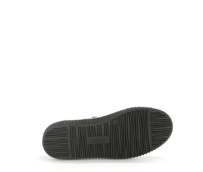 Gabor Sneaker Low Schwarz - Lackleder