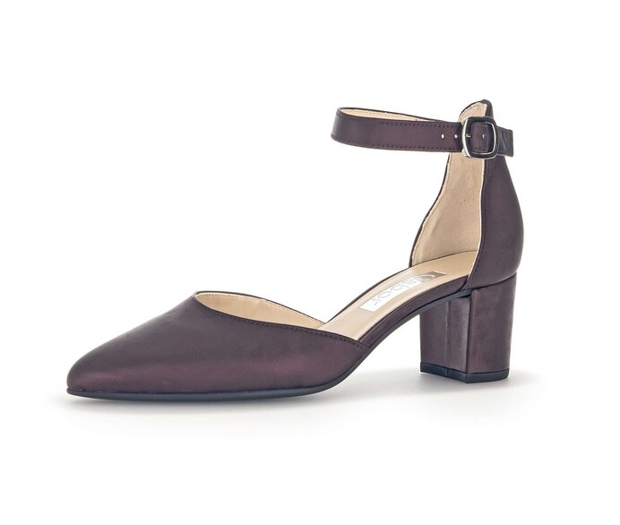 Gabor Spangenpumps Rot - Effektleder