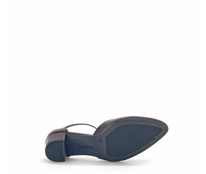 Gabor Spangenpumps Rot - Effektleder