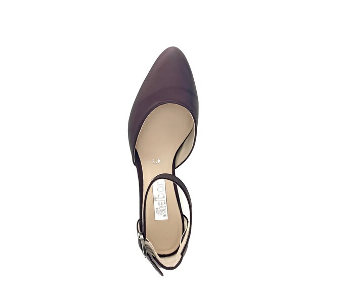 Gabor Spangenpumps Rot - Effektleder