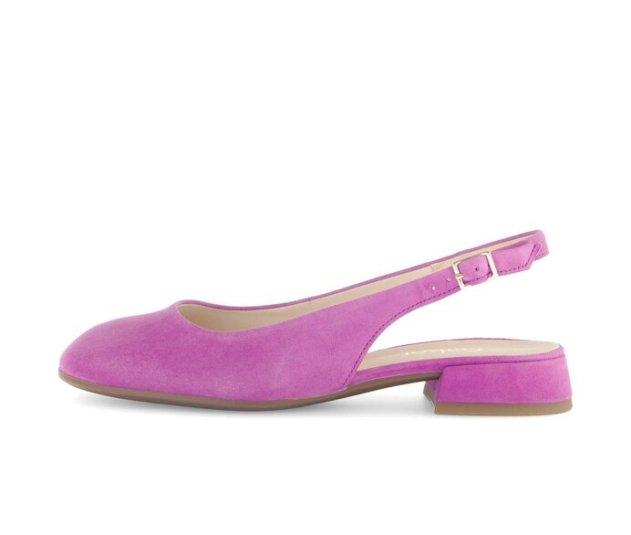 Gabor Slingpumps Lila - Rauleder