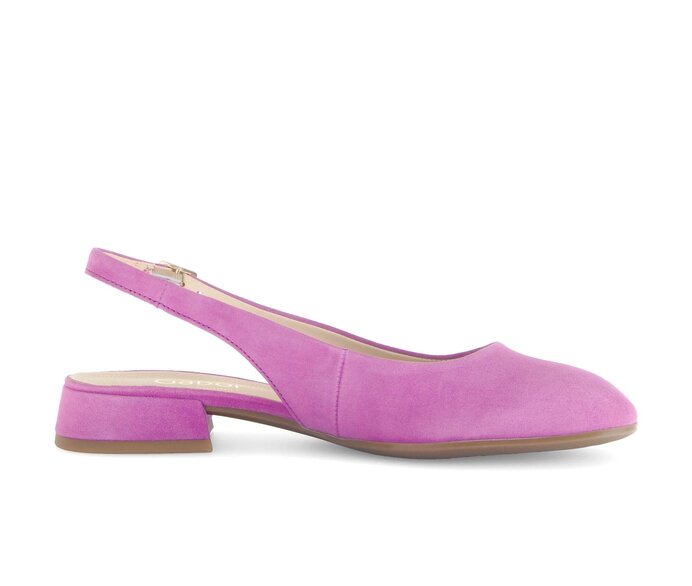 Gabor Slingpumps Lila - Rauleder