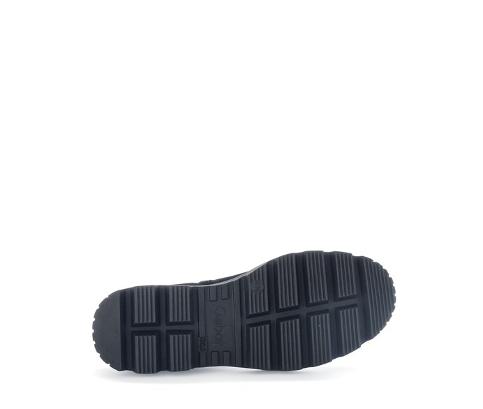 Gabor Plateau Stiefelette Blau - Rauleder