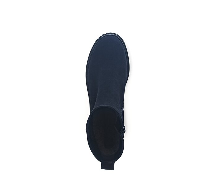 Gabor Plateau Stiefelette Blau - Rauleder