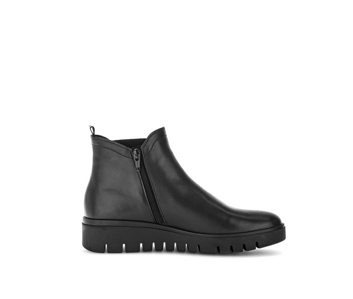 Gabor Chelsea Boot Schwarz - Glattleder