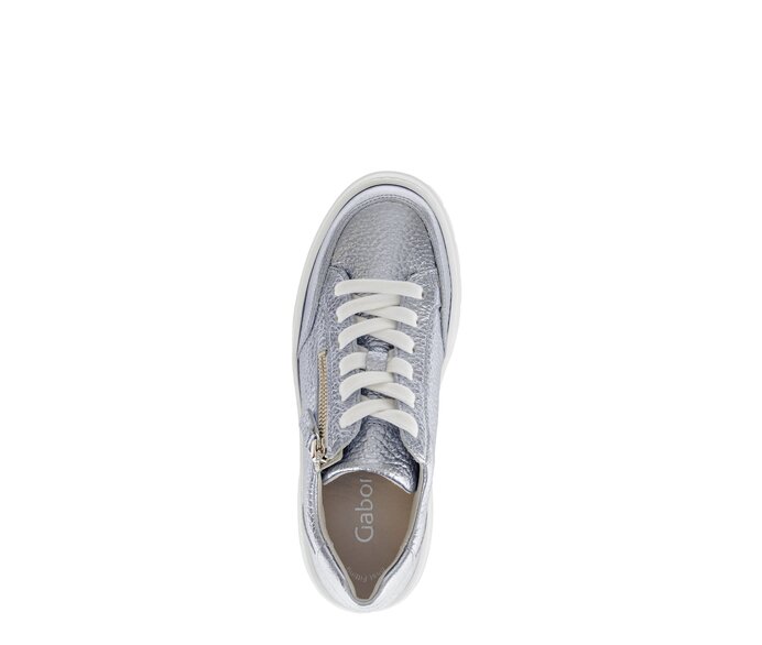 Gabor Sneaker Low Blau - Glattleder