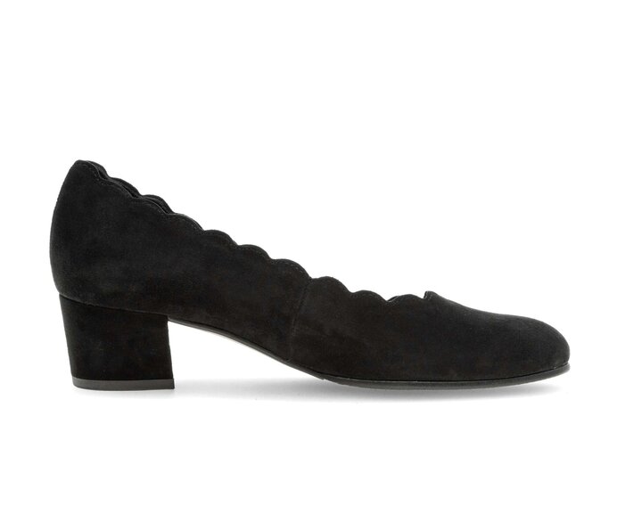 Gabor Eleganter Pumps Schwarz - Rauleder