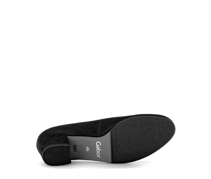 Gabor Eleganter Pumps Schwarz - Rauleder