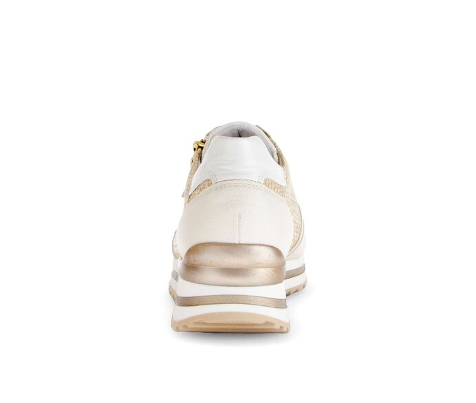 Gabor Sneaker Low Gold - Materialmix Leder