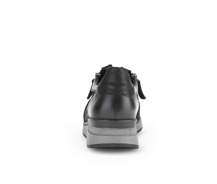 Gabor Sneaker Low Schwarz - Materialmix Leder/Lederimitat