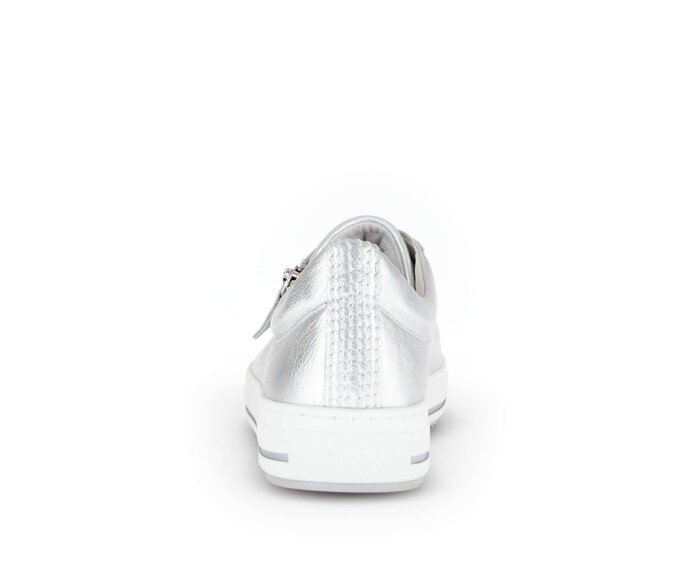 Gabor Sneaker Low Silber - Effektleder