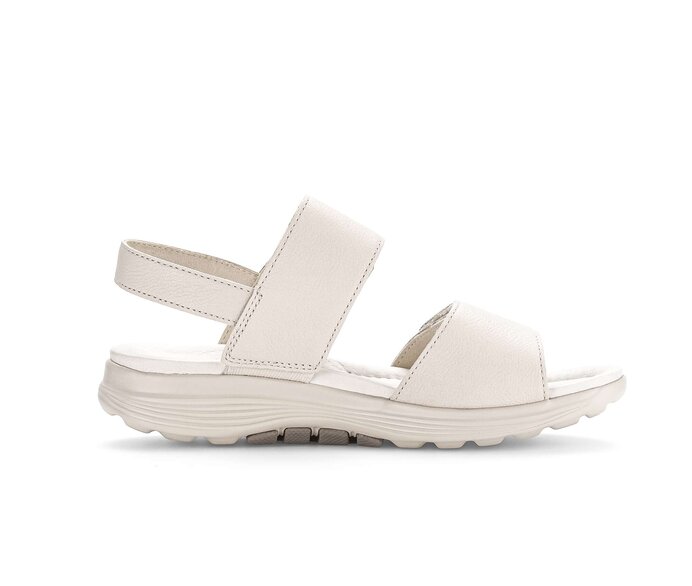 Gabor Trekkingsandale Creme - Glattleder