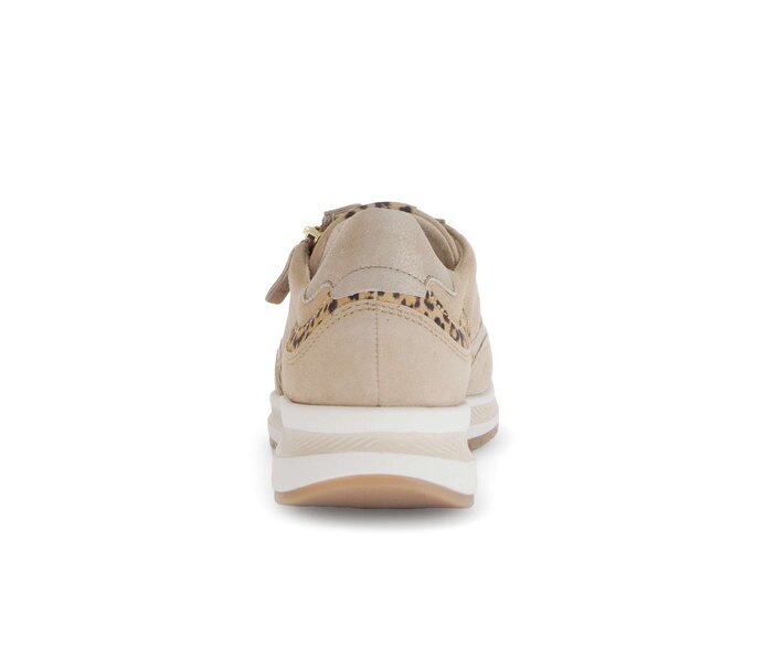 Gabor Sneaker Low Beige - Materialmix Leder