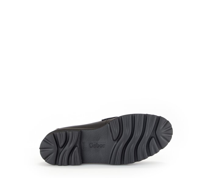Gabor Loafer Schwarz - Glattleder