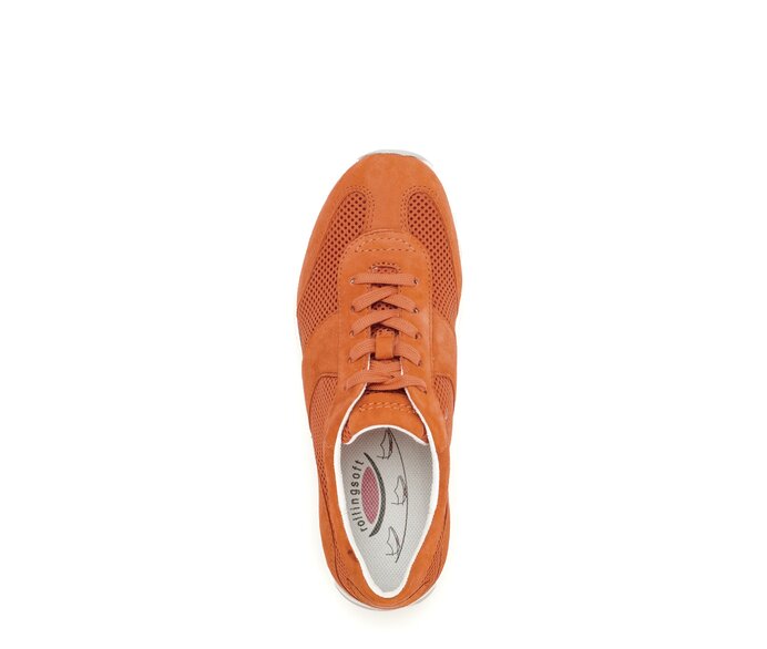 Gabor Sneaker Low Orange - Lederimitat