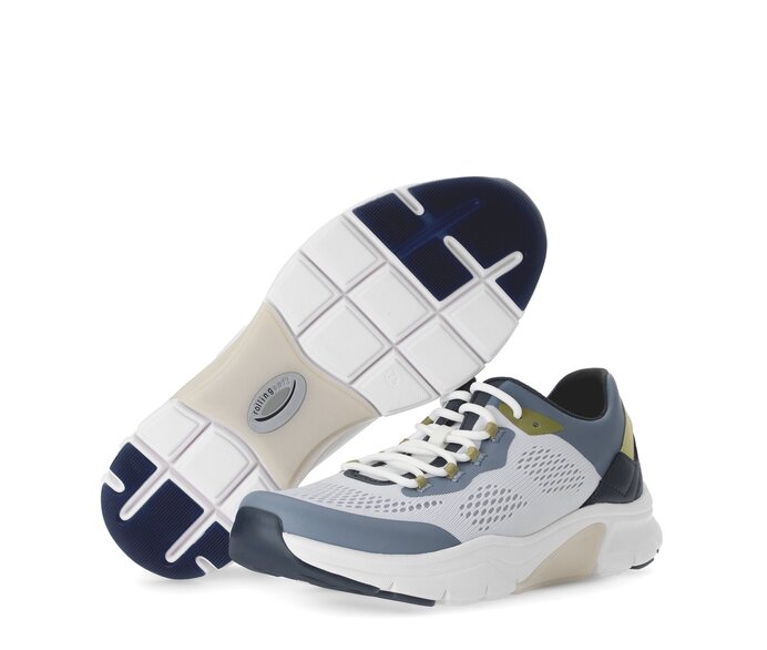 Gabor Rollingsoft Sneaker Low Weiß - Textil