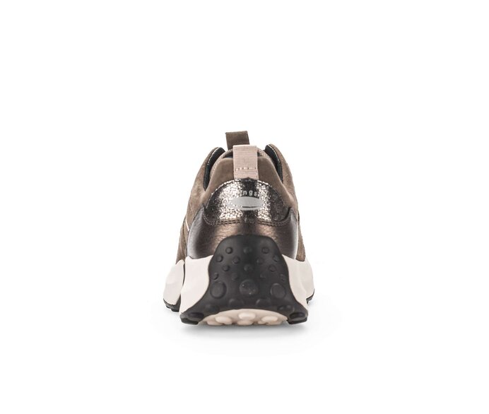 Gabor Sneaker Low Braun - Materialmix Leder
