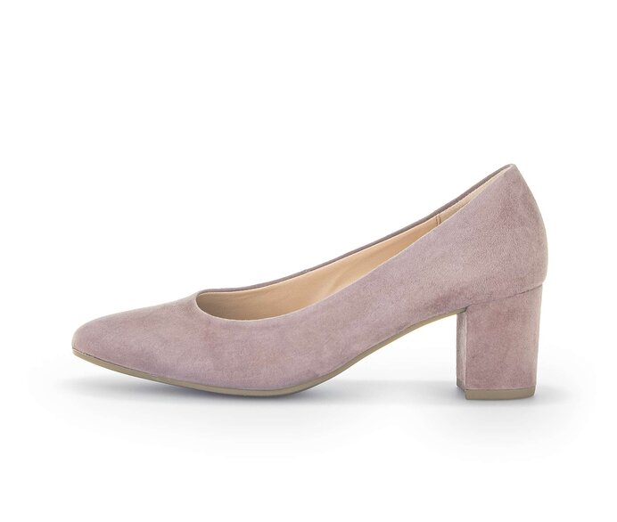 Gabor Eleganter Pumps Rosa - Rauleder