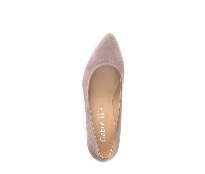Gabor Eleganter Pumps Rosa - Rauleder