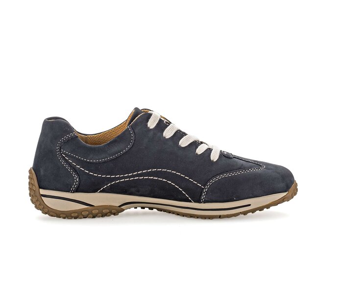 Gabor Sneaker Low Schwarz - Rauleder