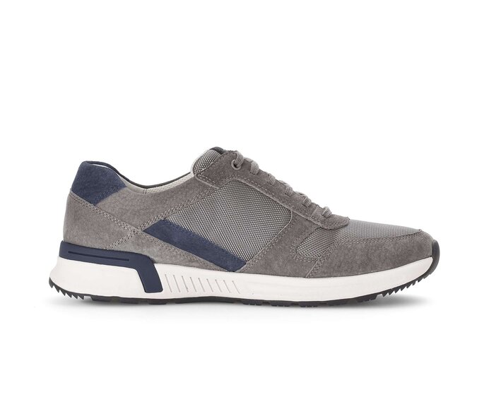 Pius Gabor Sneaker Low Grau - Materialmix Leder/Textil
