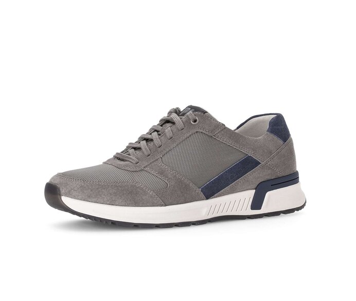 Pius Gabor Sneaker Low Grau - Materialmix Leder/Textil