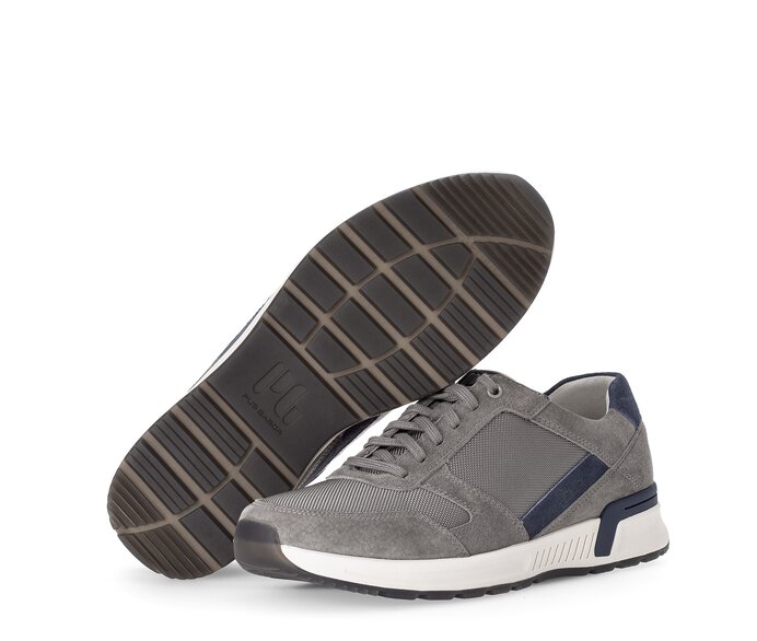 Pius Gabor Sneaker Low Grau - Materialmix Leder/Textil