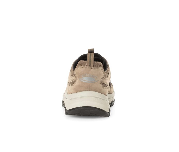Gabor Rollingsoft Sneaker Low Beige - Materialmix Leder/Textil