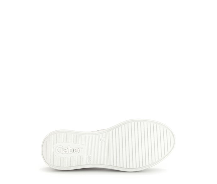 Gabor Sneaker High Beige - Materialmix Leder/Lederimitat