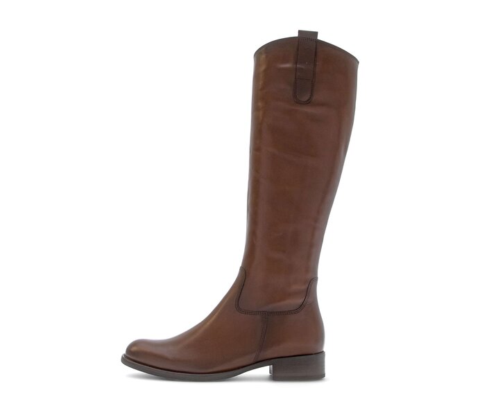 Gabor Eleganter Stiefel Braun - Glattleder