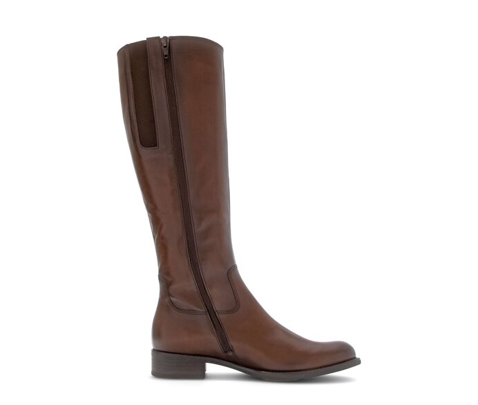 Gabor Eleganter Stiefel Braun - Glattleder