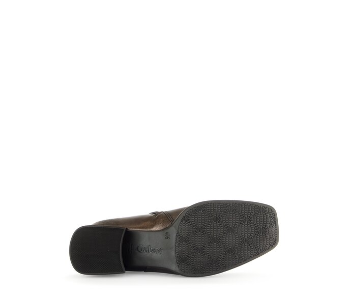 Gabor Elegante Stiefelette Bronze - Glattleder