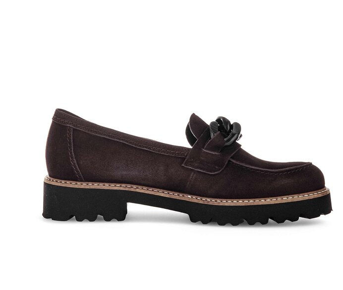 Gabor Loafer Braun - Rauleder