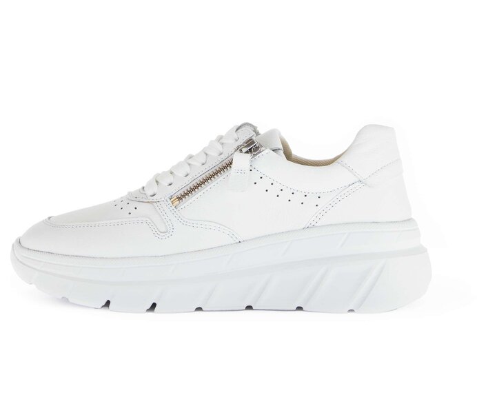Gabor Sneaker Low Weiß - Glattleder