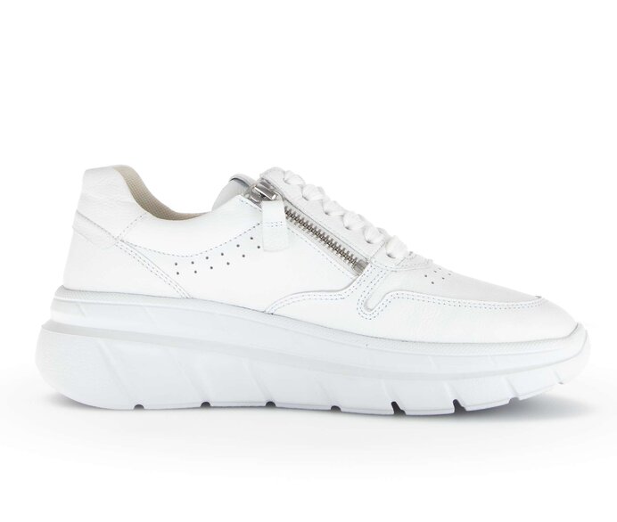 Gabor Sneaker Low Weiß - Glattleder