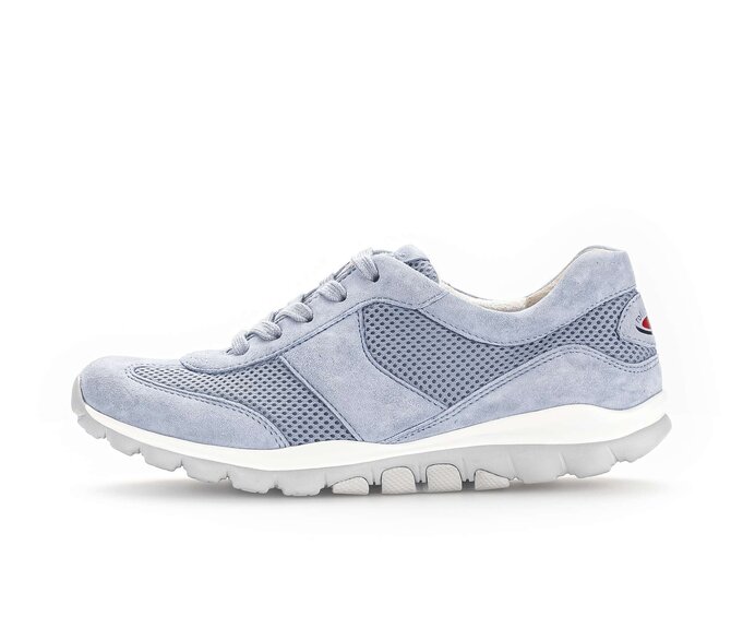 Gabor Sneaker Low Blau - Materialmix Leder/Lederimitat