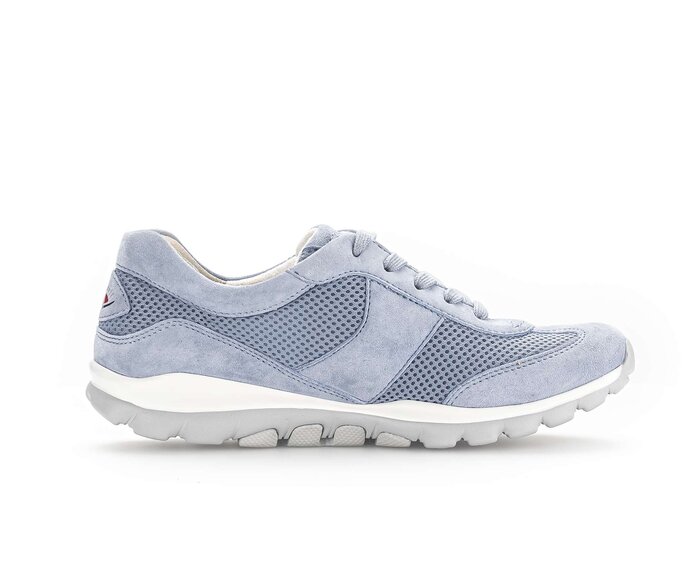 Gabor Sneaker Low Blau - Materialmix Leder/Lederimitat