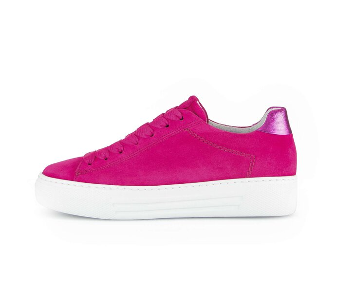 Gabor Sneaker Low Pink - Rauleder