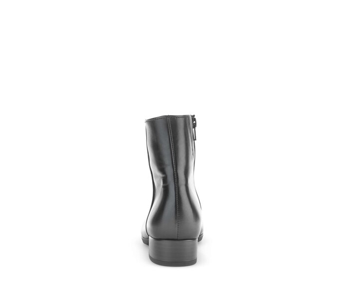 Gabor Elegante Stiefelette Schwarz - Glattleder