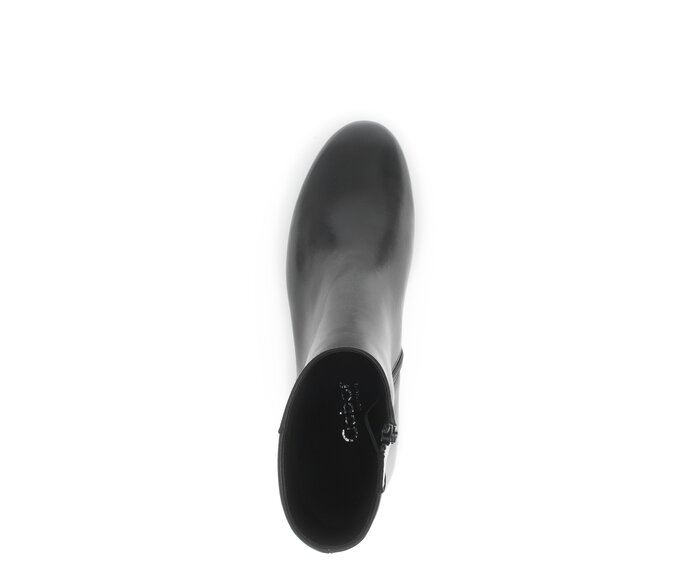 Gabor Elegante Stiefelette Schwarz - Glattleder