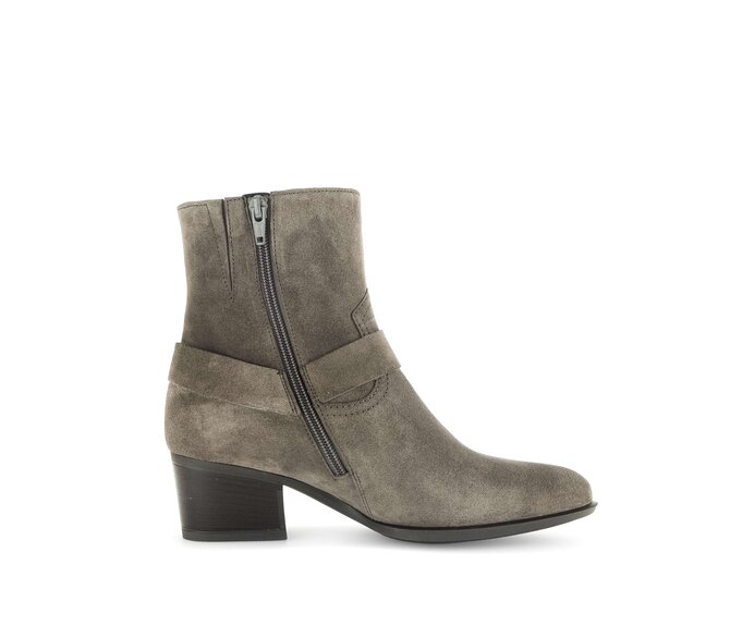 Gabor Cowboy Boots Grau - Rauleder