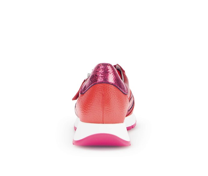 Gabor Sneaker Low Rot - Materialmix Leder/Lederimitat
