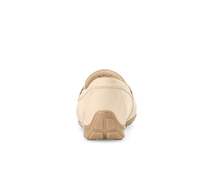 Gabor Mokassin Beige - Rauleder