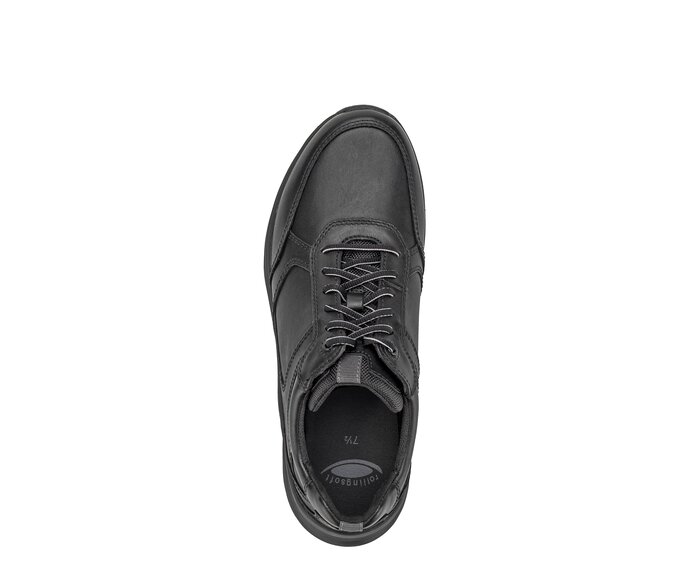 Gabor Rollingsoft Sneaker Low Schwarz - Glattleder