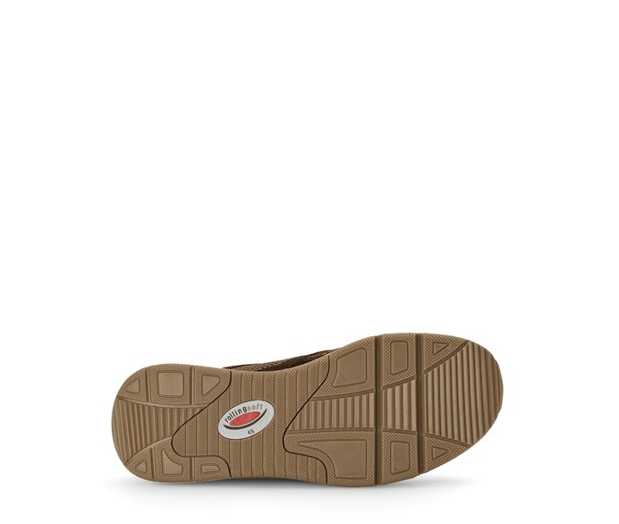 Gabor Sneaker Low Braun - Materialmix Leder/Lederimitat