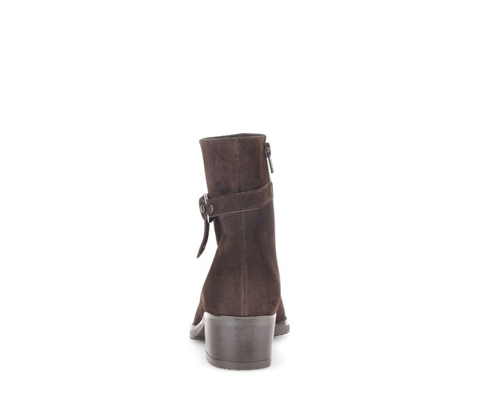 Gabor Elegante Stiefelette Braun - Rauleder