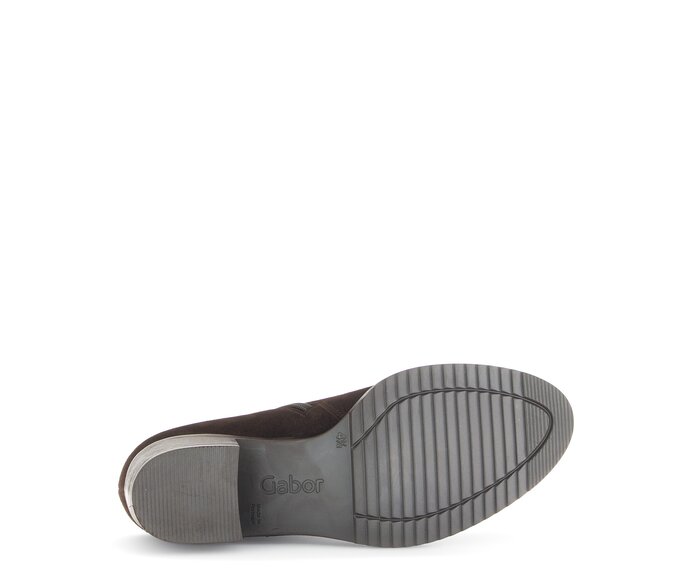 Gabor Elegante Stiefelette Braun - Rauleder