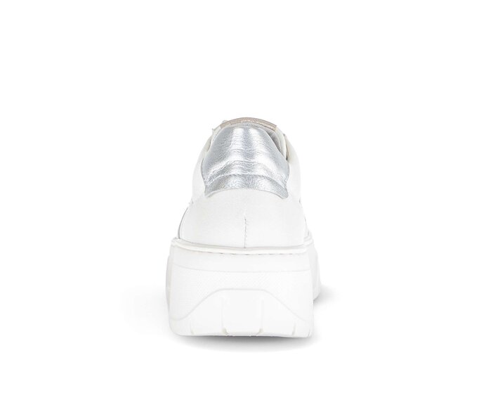 Gabor Sneaker Low Creme - Materialmix Leder