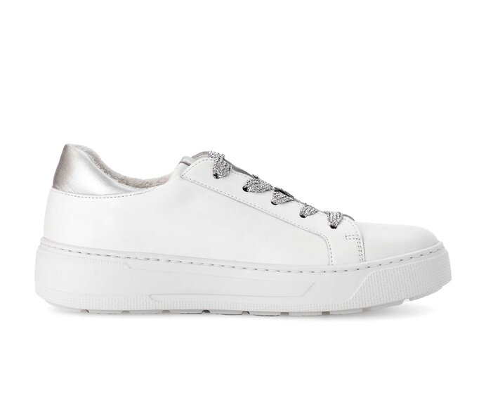 Gabor Sneaker Low Weiß - Glattleder