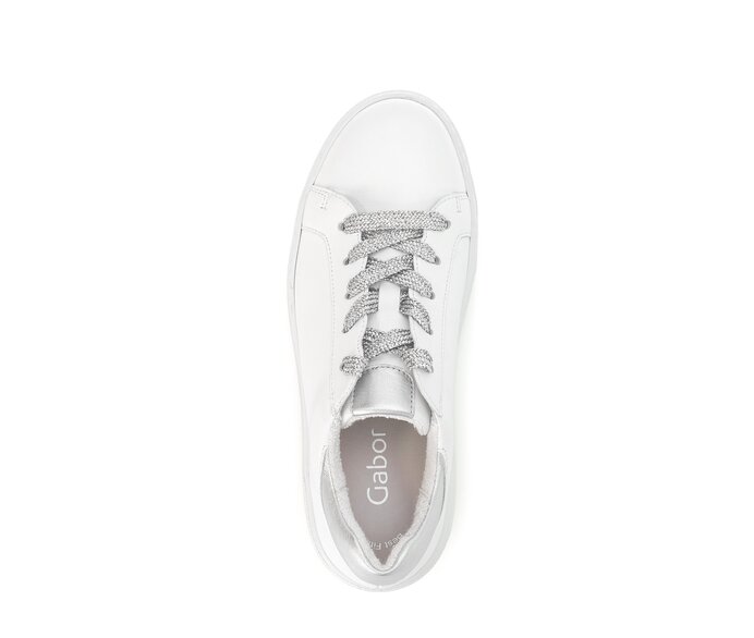 Gabor Sneaker Low Weiß - Glattleder
